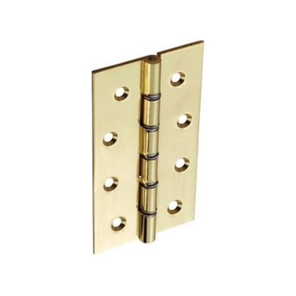 Securit-Polished-DSW-Brass-Hinges-Pair