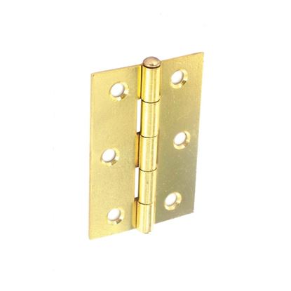 Securit-Loose-Pin-Butt-Hinges-Brass-Plated-Pair