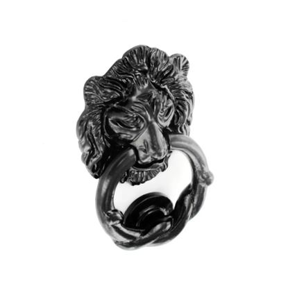Securit-Black-antique-lion-head-knocker