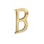 Securit-Brass-Letter-B
