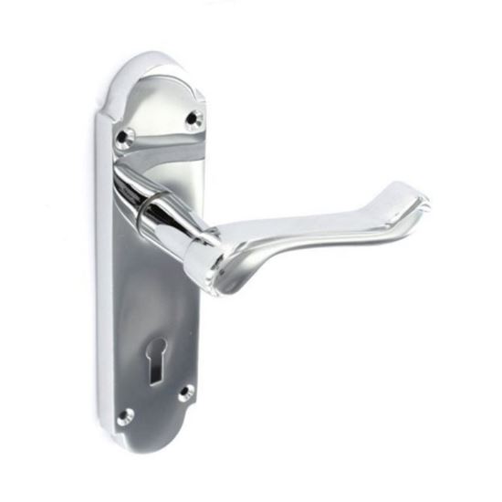 Securit-Richmond-Chrome-Lock-Handles-Pair