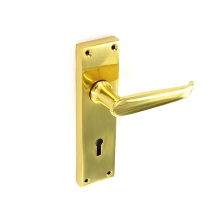 Securit-Victorian-Lock-Handles-Pair