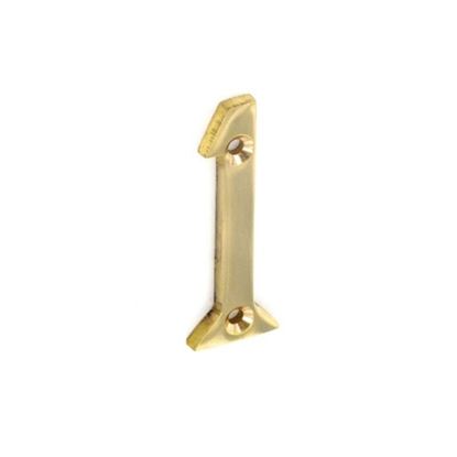 Securit-Brass-Numeral-No1