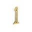Securit-Brass-Numeral-No1