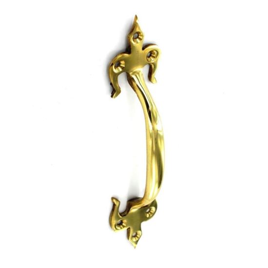 Securit-Brass-Fleur-De-Lys-Handle