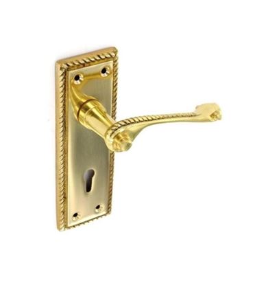 Securit-Georgian-Lock-Handles-Pair