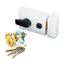 Securit-White-Finish-Double-Locking-Nightlatch