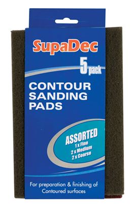 SupaDec-ContourSanding-Pads-5-Pack-Assorted