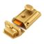 Securit-Champagne-finish-nightlatch--Brass-cylinder