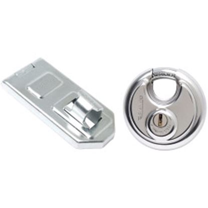 Sterling-Heavy-Security-Disc-Padlock--120mm-Disc-Padlock-Specific-Hasp--Staple-Solution-Pack