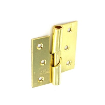 Securit-Rising-Butt-Hinges-LH-Brass-Plated-Pair