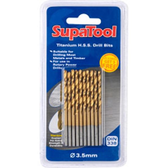 SupaTool-Titanium-Coated-HSS-Drill-Bits