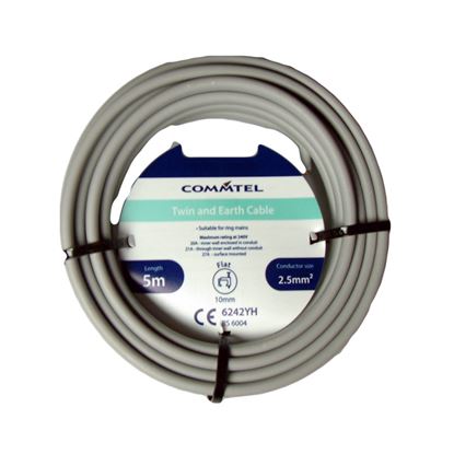 Commtel-Twin-and-Earth-Cable-5m-25mm
