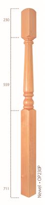 Cheshire-Mouldings-One-Piece-Newel-Pine