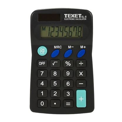 Texet-Black-Pocket-Calculator