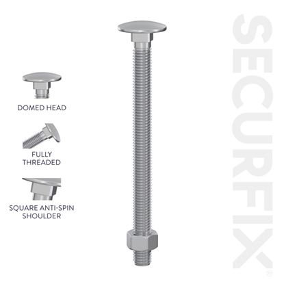 Securfix-Carriage-Bolts-With-Hex-Nuts