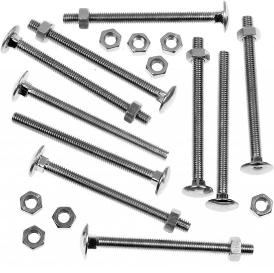 Securfix-Carriage-Bolts-With-Hex-Nuts