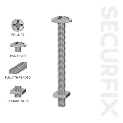 Securfix-Roofing-Bolts-With-Nuts
