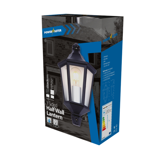 Powermaster-3-Side-Half-Wall-Lantern