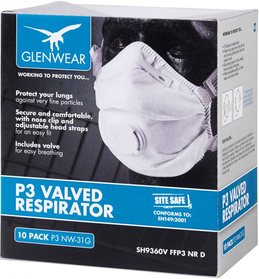 Glenwear-FFP3-Valved-Respirator