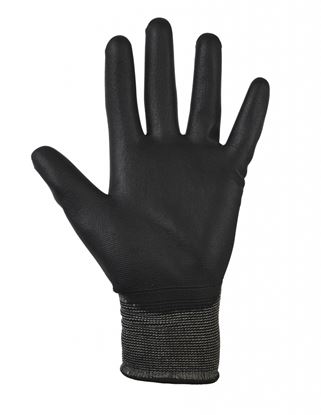 Glenwear-Black-PU-Gloves