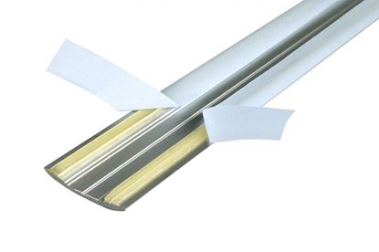 Stikatak-Euro-Coverstrip-Self-Adhesive-Silver