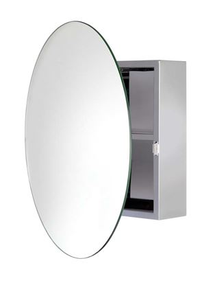 Anton-Severn-Stainless-Steel-Circular-Mirror-Cabinet