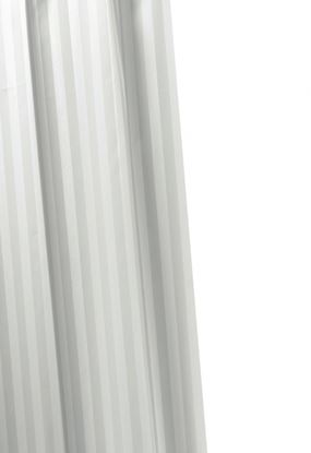 Croydex-Woven-Stripe-Shower-Curtain