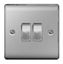 BG-Brushed-Steel-10ax-Plate-Switch-2-Way
