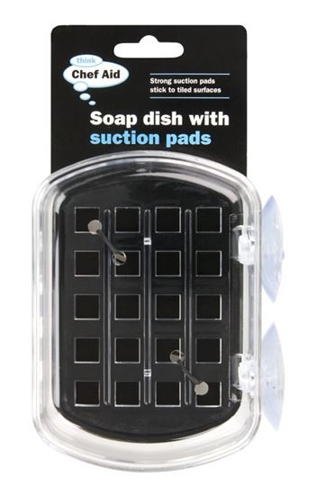 Chef-Aid-Soap-Dish-With-Suction-Dish