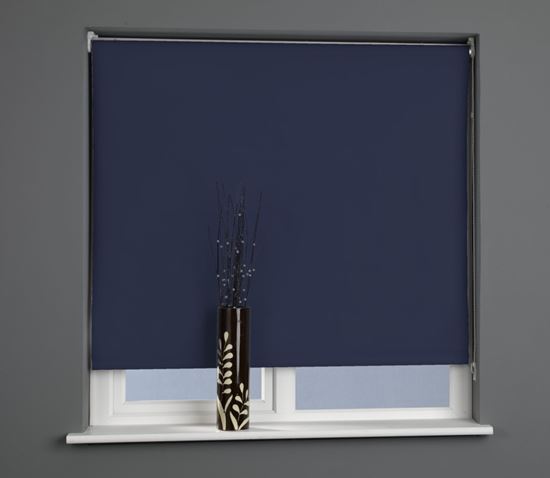 Universal-Plain-Black-Out-Roller-Blind-Midnight-Blue