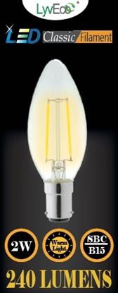 Lyveco-SBC-Clear-LED-2-Filament-240-Lumens-Candle-2700K