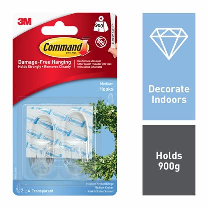 Command-Medium-Clear-Hooks-with-Clear-Strips