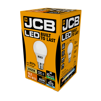 JCB-LED-A60-470lm-Opal-6w