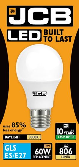 JCB-LED-A60-806lm-Opal-10w