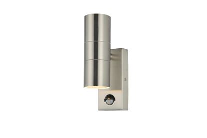 Zink-Up-Down-Outdoor-Wall-Light-With-PIR