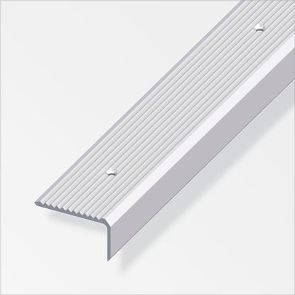 Alfer-Step-Edging-Aluminium-Silver
