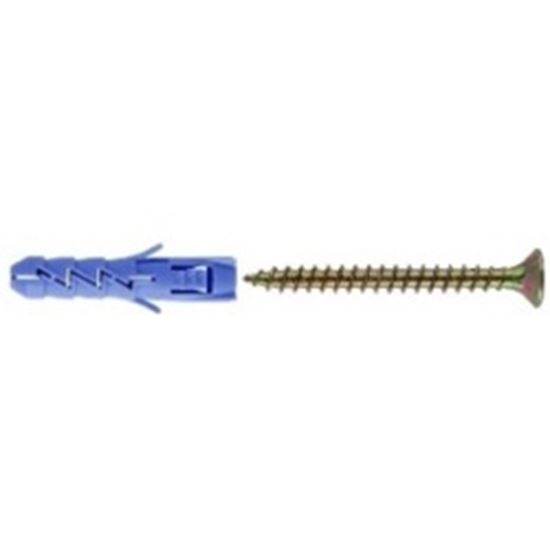 Rawlplug-Plastic-Expansion-Plug-With-Screw