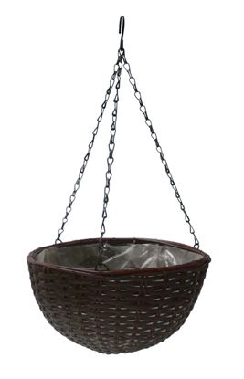 Ambassador-Polyrattan-Hanging-Basket