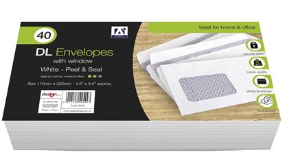 Anker-DL-Peel--Seal-Envelopes-With-Window