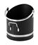 Hearth--Home-Metal-Coal-Hod-With-Chrome-Handles