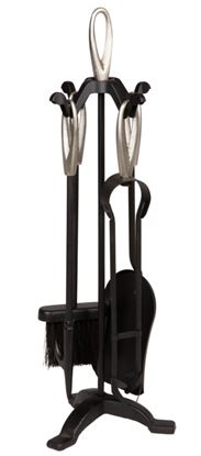 Hearth--Home-Black-Companion-Set-With-Pewter-Handles-5-Piece