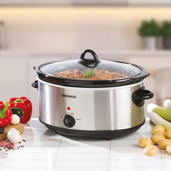 Daewoo-Stainless-Steel-Slow-Cooker