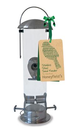 Honeyfields-Heavy-Duty-Stainless-Steel-Seed-Feeder