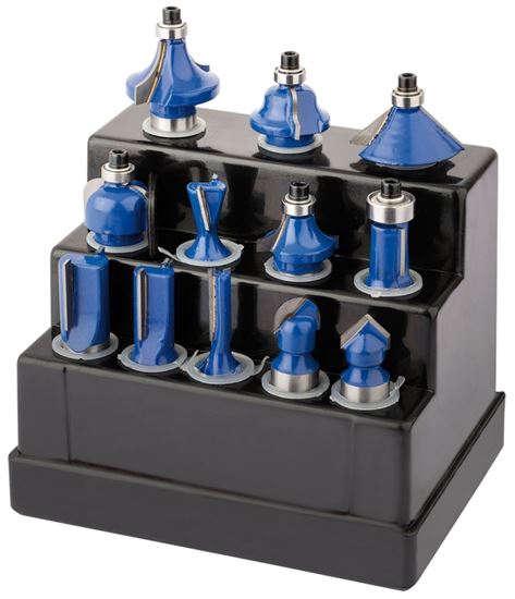 Draper-12-TCT-Router-Bit-Set