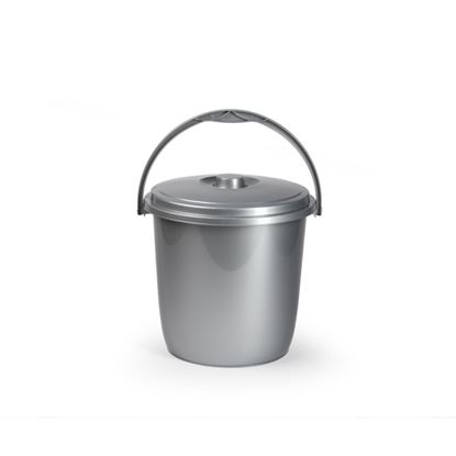 Plasticforte-Silver-Bucket--Lid