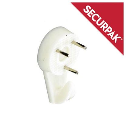 Securpak-White-Hard-Wall-Picture-Hook