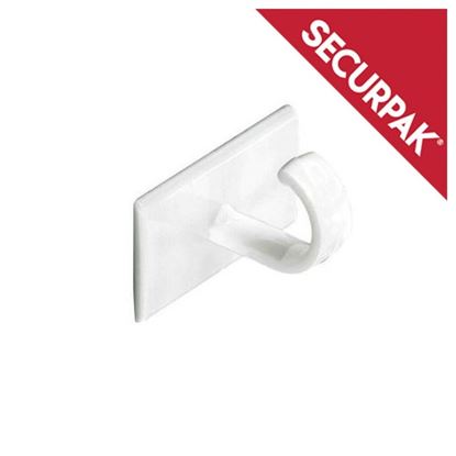 Securpak-White-Self-Adhesive-Cup-Hook