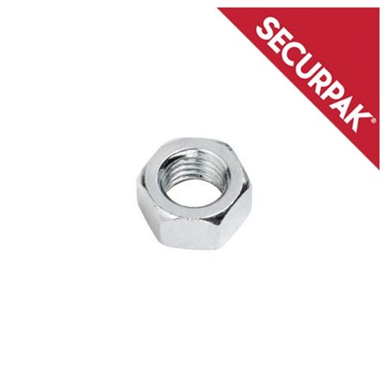 Securpak-Zinc-Plated-Hexagon-Nuts