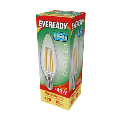 Eveready-LED-Filament-Candle-470LM-E14-SES